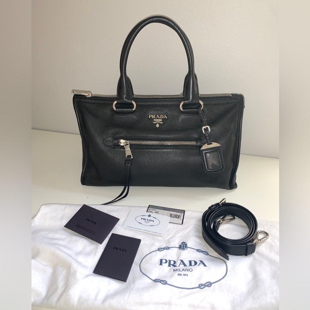 Prada Vitello Phenix Top handle/shoulder bag